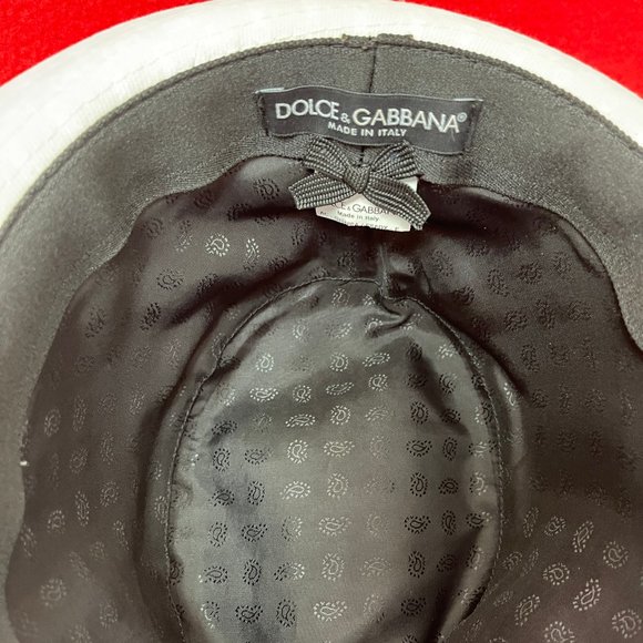Auc DOLCE & GABBANA Printed Fedora Hat main image 9